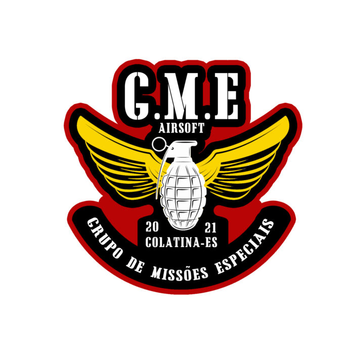 Patch GME Airsoft bordado