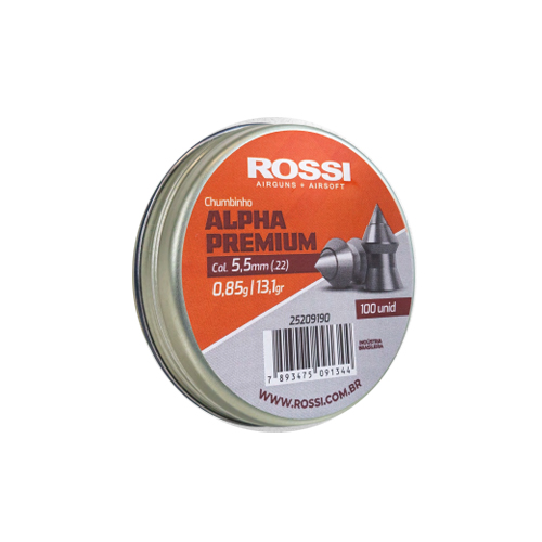 Chumbinho Rossi Alpha Premium 5,5 mm (100 un)
