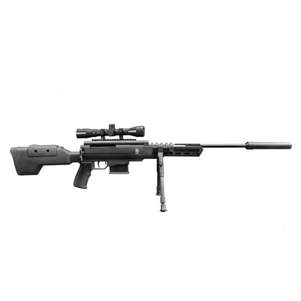 Carabina de Pressão Rossi Black Ops Gas Ram 5,5 mm + Luneta