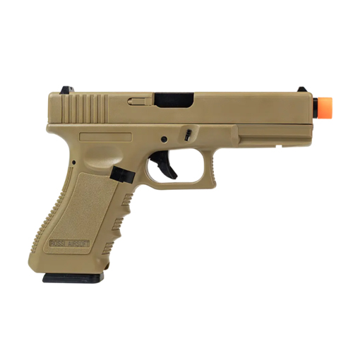 Pistola de Airsoft Green Gas Rossi V17 TAN GBB 6 mm