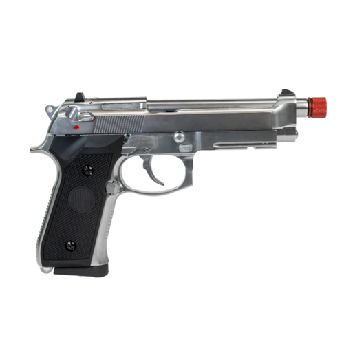 Pistola Airsoft Green Gás Rossi M92 Silver Blowback 6mm