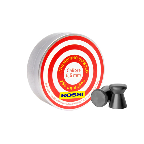 Chumbinho Rossi Diabolo 5,5 mm (250 un)