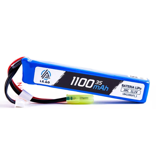 Bateria Leão lipo 11.1v 1100 mAh (1 pack)