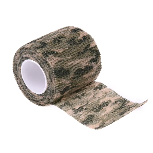 Fita multifuncional Camuflada Woodland 2,5 cm (kit 3 unidades)